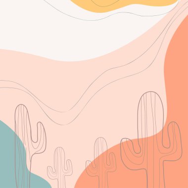 Kahverengi yaprak renkleriyle soyut modern arkaplan. Metin için alanı olan arkaplan. Çiçek sancak şablonu.