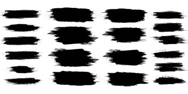 Boya fırçası darbeleri koleksiyonu