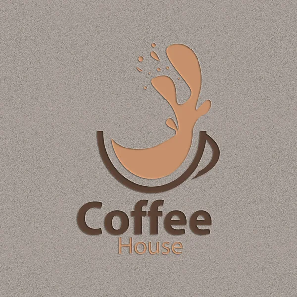 Elegantní Logo Pro Vaši Kavárnu — Stockový vektor
