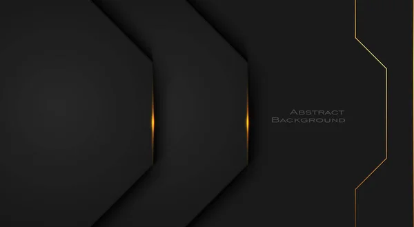 Елегантний Чорний Преміум Абстрактний Фон — стоковий вектор