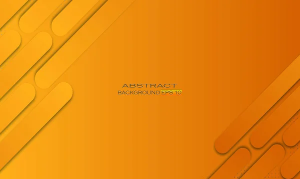 Latar Belakang Gradien Bentuk Geometris Oranye Abstrak - Stok Vektor