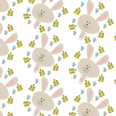 Bebek baskıları için kusursuz çizgi film karakterleri..