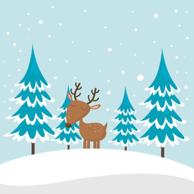 Kış düğünü ve mutlu noel kartı için modern soyut kış geçmişi