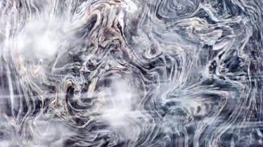 Görüntü arkaplanlarının giriş ve kaplanması için uygun arka plan yıldırımına sahip koyu siyah soyut hareket videosu