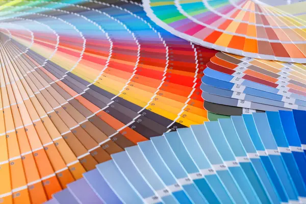 Boya sesi seçmek için renk tekerleği