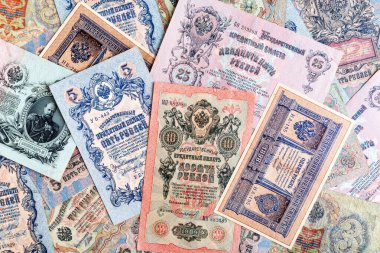 Antik para. Rusya İmparatorluğu 'nun eski parasının geçmişi. 19 - 20 yüzyıl. Koleksiyon paraları.