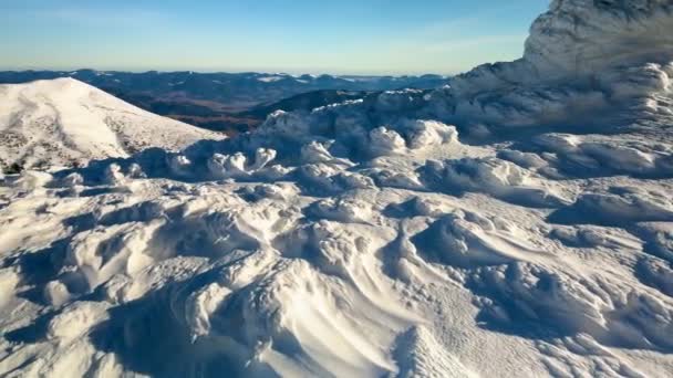 Carpates Ukraine Ancien Observatoire Polonais Haute Montagne Sur Mont Pip — Video