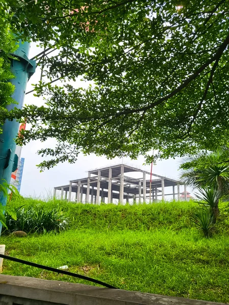 Экаси Индонезия Марта 2023 Года Здание Исламского Центра Городе Фазаси — стоковое фото