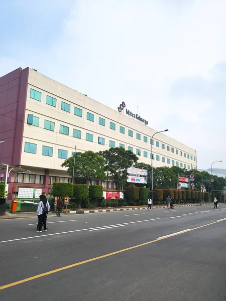 Bekasi Indonezja Marca 2023 Szpital Mitra Keluarga Jest Jednym Największych — Zdjęcie stockowe