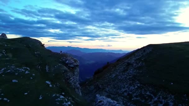 Paysage Montagneux Dans Vercors Porte Urle Parc Naturel Régional Vercors — Video