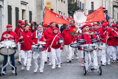 Loriol sur Drome, Fransa - 19 Mart 2023: 