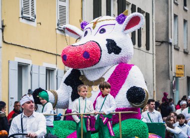 Loriol sur Drome, Fransa - 19 Mart 2023: 
