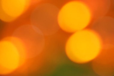 Turuncu Işık Bokeh etkisi arkaplanı