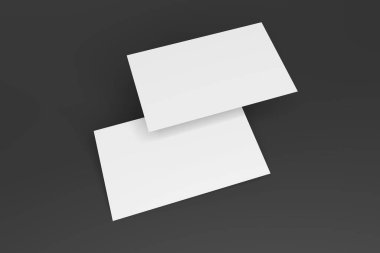 Modern kartvizit şablonu. -tanıtım tasarımı, kurumsal kimlik, reklam, kişisel, kırtasiye, grafik tasarımcıları sunumları. 3d Hazırlama