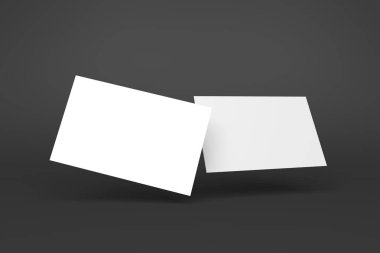 Modern kartvizit şablonu. -tanıtım tasarımı, kurumsal kimlik, reklam, kişisel, kırtasiye, grafik tasarımcıları sunumları. 3d Hazırlama