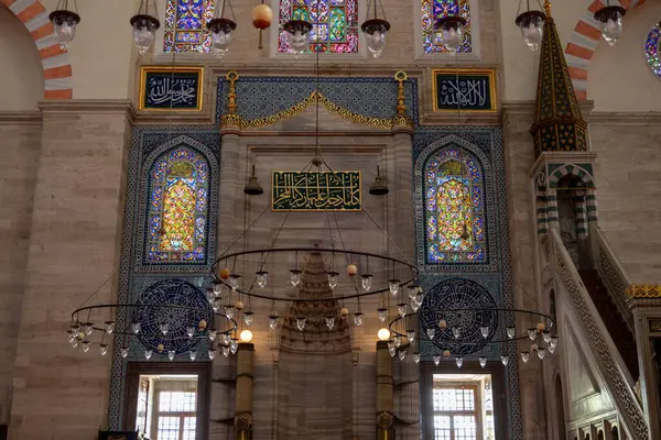 Süleyman Camii 'nden görüntü. İstanbul, Türkiye, popüler seyahat beldesi