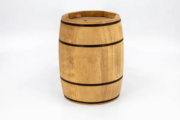 stock image Rustic and Wooden Barrel Decor