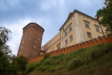 Ortaçağ Wawel Kalesi, Krakow, Polonya