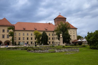 Ortaçağ Wawel Kalesi, Krakow, Polonya