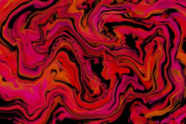 Girdap şeklinde gölgeli, mermer benzeri sıvı gradyan arkaplan oluşturan soyut bir akışkan sanat resmi. Duvar Kağıdı