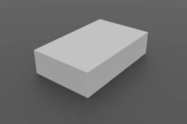 Yumuşak gölgeli boş bir kartvizit.