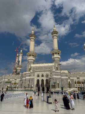Minareli ve İnşaatlı Mescid-i Haram, Mekke