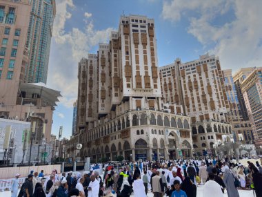 Mescid-i Haram Avlusundaki kalabalık, Mekke