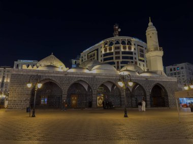Al Ghamama Camii Medine 'nin Gece Tarihi Tarihi Tarihi Tarihi Tarihi