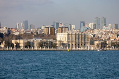Modern Skyline ile Dolmabahce Sarayı