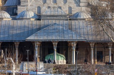 İstanbul 'daki Osmanlı Cami Bahçesi Çeşmesi