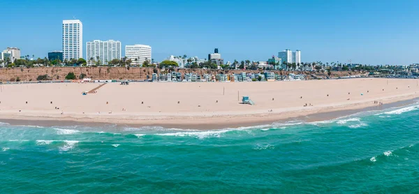 Aerial View Shoreline Venice Beach Usa — Stock Photo, Image