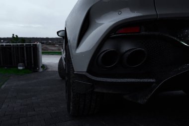 Aston Martins ilk SUV DBX. Aston Martin 2022 DBX 'in yakın görüntüsü