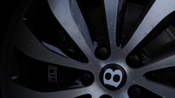 2022 Bentley Uçan Mahmuz V12 Üçüncü Kuşak Flying Spur Özel — Stok video