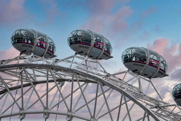 Närbild London Ögat London Ett Största Pariserhjulen Världen — Stockfoto
