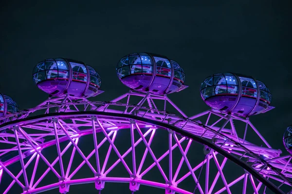 Närbild London Ögat London Ett Största Pariserhjulen Världen — Stockfoto