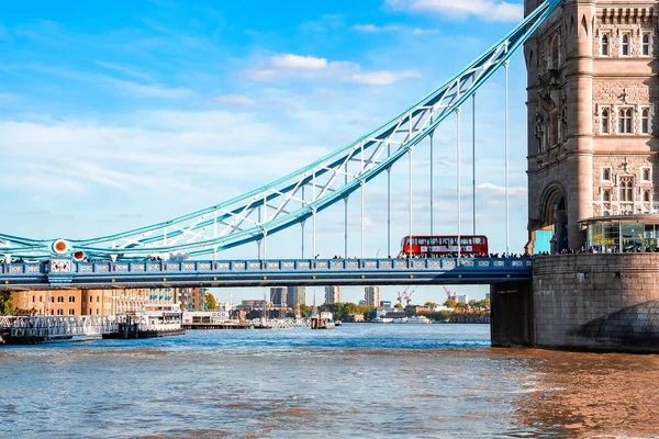 Ikonische Tower Bridge Verbindet London Mit Southwark Der Themse — Stockfoto
