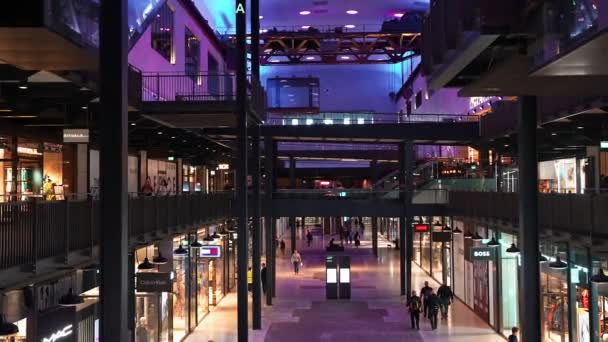 Новая Электростанция Лондоне Англия Великобритания Действующая Качестве Нового Торгового Центра — стоковое видео