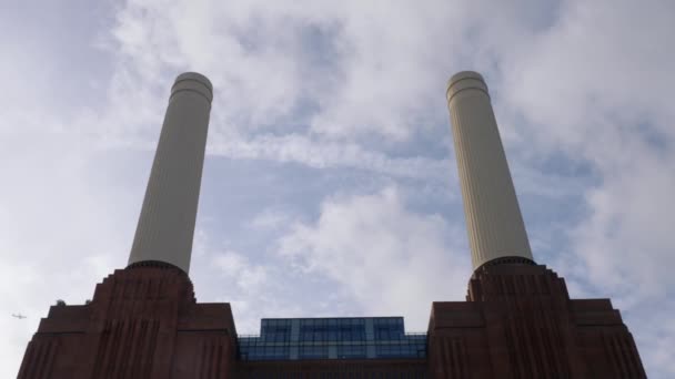 Nuova Centrale Elettrica Battersea Londra Inghilterra Regno Unito Opera Come — Video Stock