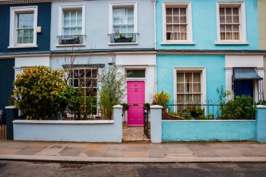 Notting Hill London, Londra 'da Notting Hill' in renkli evleri..