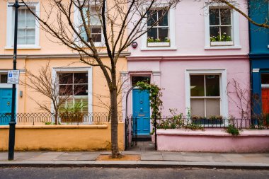 Notting Hill London, Londra 'da Notting Hill' in renkli evleri..