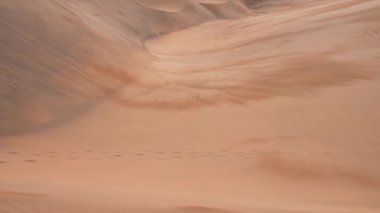 View of Maspalomas Dunes in Playa del Ingles, Maspalomas, Gran Canaria, Spain.