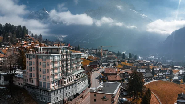 스위스 그라인델 발트에 보이는 아름다운 — 스톡 사진