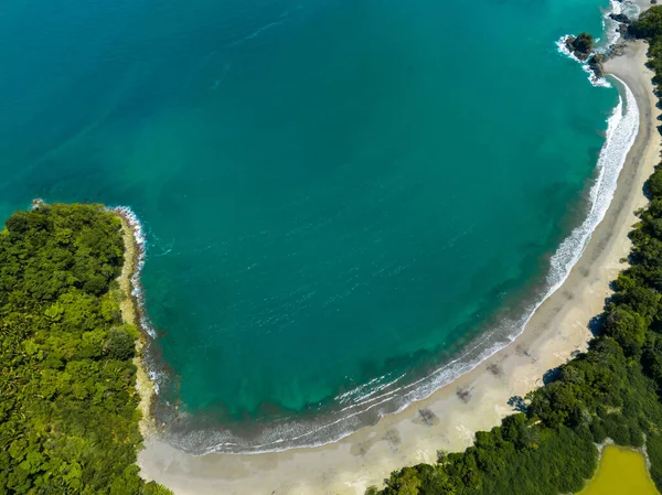 Luchtfoto Van Manuel Antonio National Park Costa Rica Beste Toeristische — Stockfoto