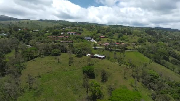 Increíble Paisaje Natural Región Monteverde Costa Rica Hermosa Naturaleza Costa — Vídeo de stock
