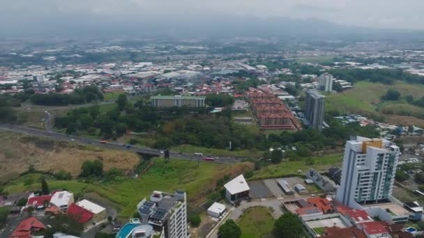 Schöne Luftaufnahme Der Sabana San Jose Costa Rica San Jose — Stockvideo