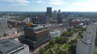 Birmingham Kütüphanesi, Baskerville Evi, Centenary Meydanı, Birmingham, Batı Midlands, İngiltere, Birleşik Krallık.
