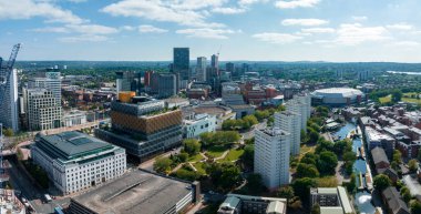 Birmingham Kütüphanesi, Baskerville Evi, Centenary Meydanı, Birmingham, Batı Midlands, İngiltere, Birleşik Krallık.