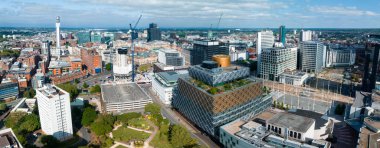 Birmingham Kütüphanesi, Baskerville Evi, Centenary Meydanı, Birmingham, Batı Midlands, İngiltere, Birleşik Krallık.