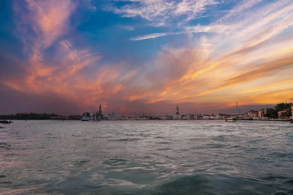 Ervaar Iconische Schoonheid Van Venetië Met Dit Prachtige Uitzicht Stad — Stockfoto