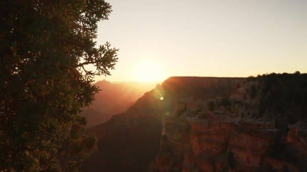 Magical Sunrise Grand Canyon Arizona Usa — Stock Video